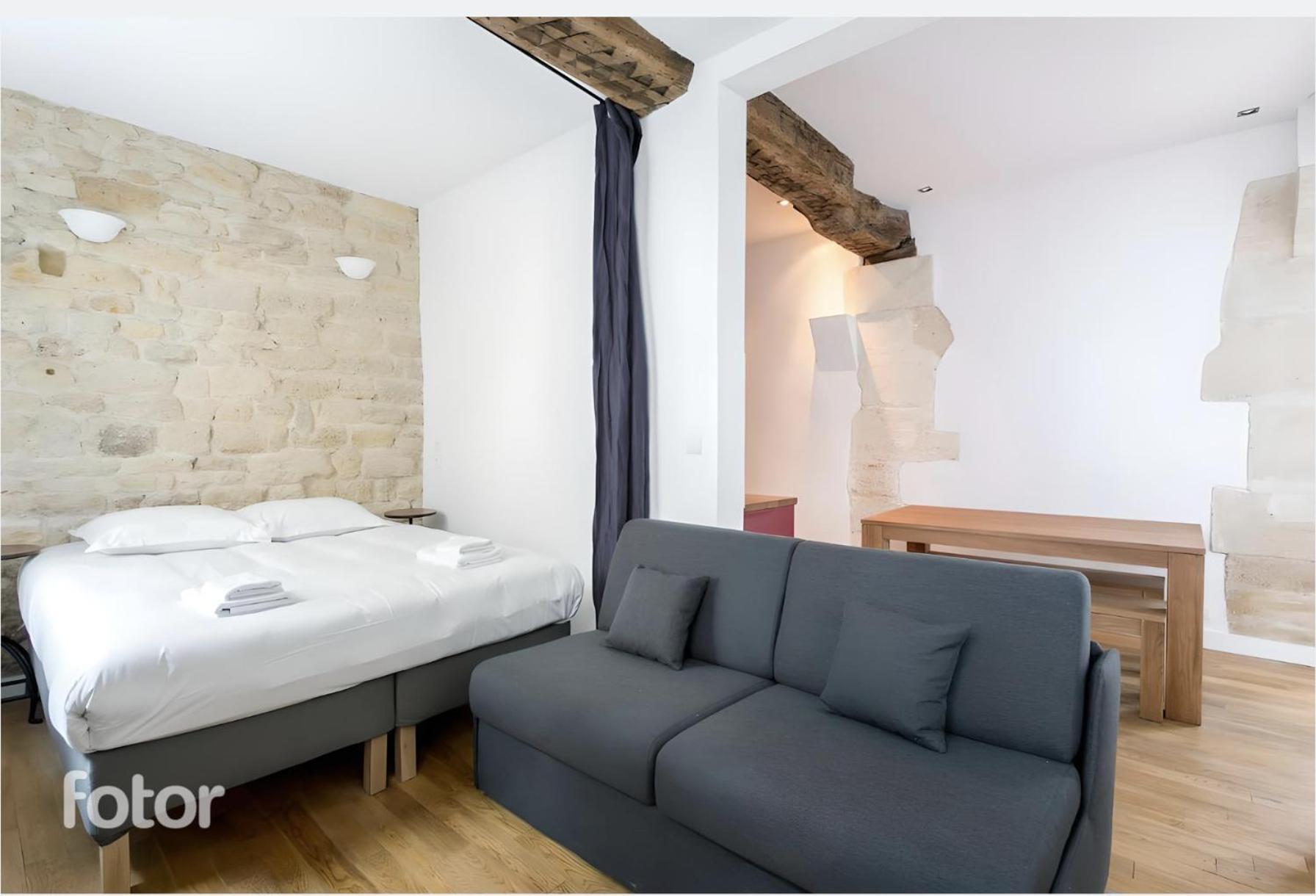 Suite Du Lion/Ac Historic Flat, Marais, 4-5 Guests Paris Exterior photo